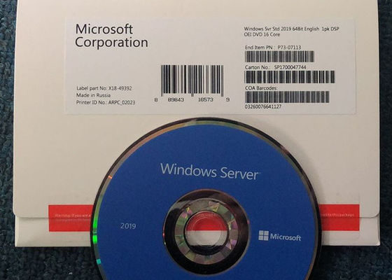 Microsoft Windows Server 2019 Standard Win Server 2019 License Key